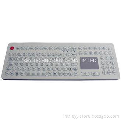 108 keys With Touchpad Industrial Membrane Keyboard for med